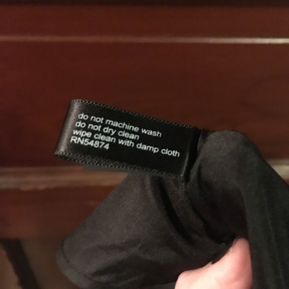 NWT Faux Leather A-Line Skirt - Picture 6 of 6